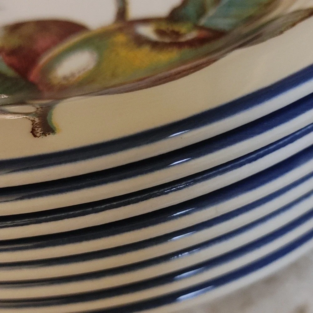 4 Pier 1 MACINTOSH Salad Plates
